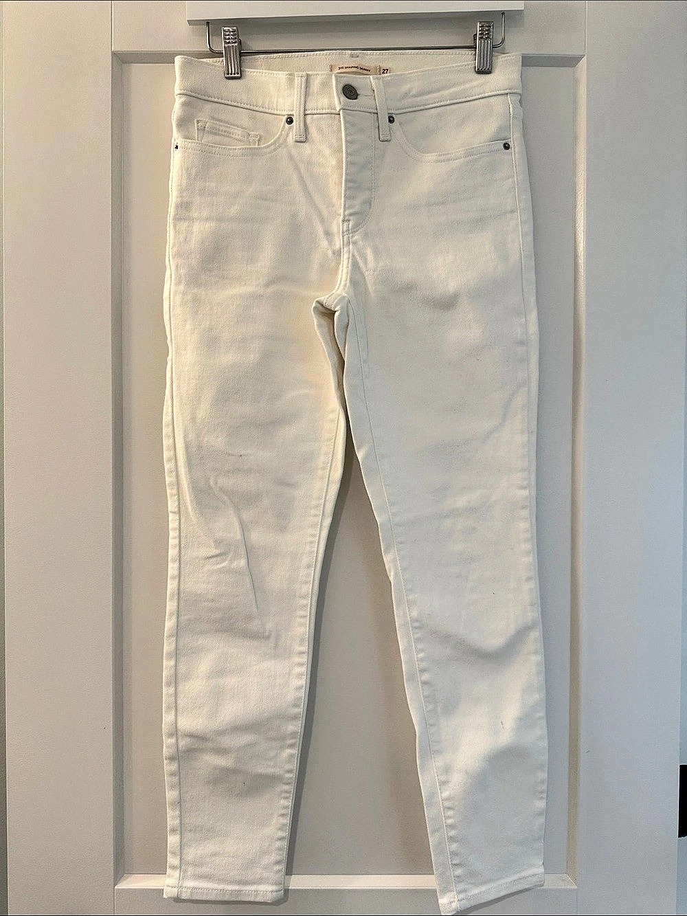 Levi's 311 Shaping Skinny Jeans White Waist 27